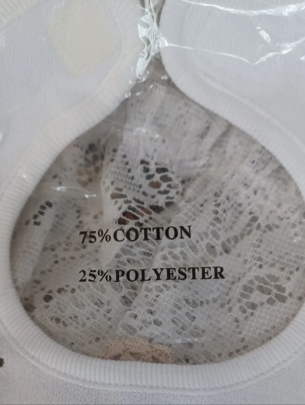 VINTAGE NEW/SEALED EMBROIDERED 